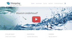 Desktop Screenshot of coastspas-nl.com